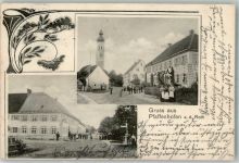 89284 W7914 Pfaffenhofen a d Roth 1904 - Kgl. Postexpedition Dorfkirche
