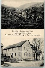 07429 O6821 Döschnitz Foto AK Gasthaus Donatt