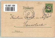 82497 W8101 Unterammergau 1901 Lithographie Schleifmühle Gasthaus zur Sonne Kapel Jagdhaus Pürschling