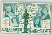 Hollywood Oscar Verleihung Academy of Motton Picture Arts and Sciences Film 1950