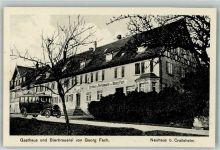 74594 W7181 Neuhaus - Gasthaus-Brauerei Georg Flach Reisebus Fahrräder