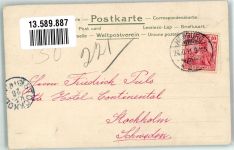 Kinematograph bewegte Bilder Film 1901 Künstlerkarte