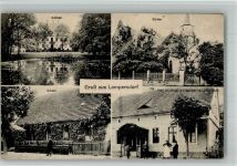 BOAKC Lampersdorf, Kreis Steinau Zaborow Schloss Kirche Gasthaus und Schlachterei Schule