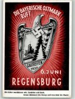 W8400 Regensburg SST Gautreffen Bruckner Feier Propaganda WK II 1937 BOAKC