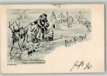 II. Lappländer Volkstypen Rentierschlitten Verlag Gustav Röhl, Kapitän Adelskorrespondenz Expedition Nordpol 1898 BOAKC