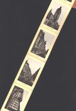 37000 Tours Gebrauchsspuren Lithographie Leporello 14 Ansichten 165 cm x 8,5 cm