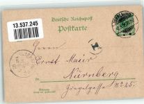 Rügen 1898 Lithographie Arndt-Turm Marktplatz Hotel Ratskeller Portrait Ernst Moritz Arndt