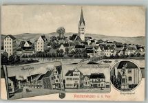 85084 W8077 Reichertshofen , Oberbay 1909 BOAKC Marktplatz Anwesen Georg Schweigard Kriegerdenkmal