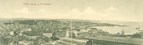 34100 Trieste / Triest / Trst Klapp AK