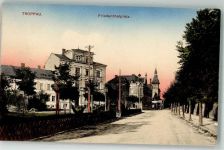 Opava Troppau Foto AK Friedenthalplatz