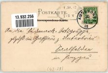 Wochenschrift Die Wartburg Werbung Druckerzeugnis 1902 Gebrauchsspuren