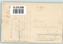 01454 O8101 Wachau b. Radeberg - Gasthaus Schänke zu Burk Ort lt. Verlag