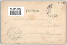 16247 O1301 Althüttendorf 1903 Künstlerkarte Gruss Turm