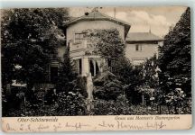 10115 O1160 Oberschöneweide 1911 - Villa Moerner's Blumengarten Statue