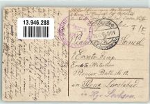 68530 Murbach 1915 - Hotel Wolf Kinder Feldpost 2 . Landwehr Div.