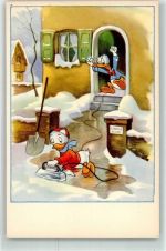 Walt Disney Donald und Track Colorprint Nr.53859-1 Bügeleisen