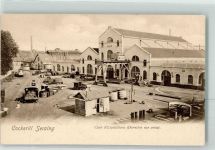 Seraing Gebrauchsspuren Cour d`Expeditions Cockerill-Sambre Eisenbahn