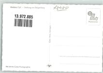 92637 W8480 Weiden , Oberpf - Siedlung am Galgenberg Geschäft Emailleschild
