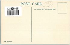 Lithographie Fidschi Wappen Briefmarkenkarte