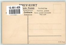 Flagge Motiv Norwegen Lithographie