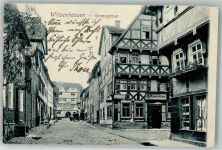 37213 W3430 Witzenhausen Gebrauchsspuren Entengasse