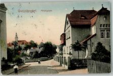 01900 O8501 Großröhrsdorf , OL Gebrauchsspuren Mittelgasse