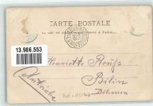 Antananarivo 1902 Gebrauchsspuren Rue Colbert Tracht diego Suarez