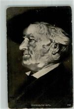 Wagner, Richard Kopf aus nackten Frauen 2 x Reißnagellöcher Metamorphose Gebrauchsspuren