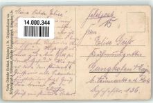 Riga Winter Schönberg Feldpost WK I östlicher Kriegsschauplatz Kurland