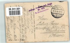 51110 Heutregiville 1916 Foto AK Kirche Feldpost WK I 3.Garde Inf.Div.