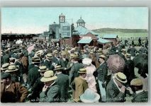 14800 Deauville Foto AK Le Grand Prix Les Courses