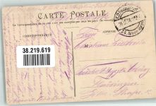 62119 Dourges 1914 Foto AK Feldpost WK I 14. Armee-Korps Canal de la Deule