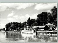 Siofok Foto AK Schiffsstation Baloton