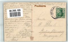 01829 O8306 Wehlen Stadt 1914 - Panorama des Ortes im Elbtal