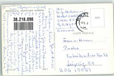 Kronstadt Brasov 1963 Foto AK Omnibus Kirche