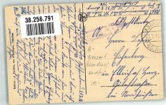 Comines Hainaut 1916 Foto AK Feldpost WK I Nr, 406 La Rue d´Hurlupin