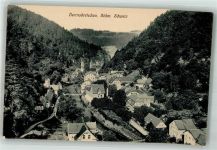 Hrensko Herrnskretschen Foto AK Böhmische Schweiz