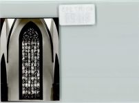 37643 W3451 Amelungsborn , Klostergut FOTO KEINE AK Klosterkirche Innenaufnahme Fenster