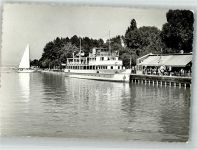 Siofok Foto AK Schiffstation