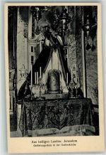 Jerusalem Foto AK Grabes. Kirche Geißelungssäule
