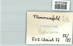 57632 W5232 Flammersfeld FOTO KEINE AK Ratsstuben