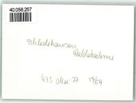 49143 W4516 Schledehausen , Kr Osnabrück FOTO KEINE AK Waldakademie