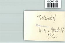 56821 W5597 Poltersdorf FOTO KEINE AK Ortsansicht