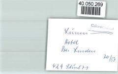 44532 W4670 Lünen FOTO KEINE AK Hotel Drei Linden