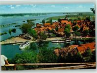 29456 W3139 Hitzacker (Elbe) - Blick auf Elbeschiffe