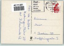 45525 W4320 Hattingen , Ruhr - Evangel. Krankenhaus Blick auf Hattingen Campingplatz an der Ruhr Ruhrpartie