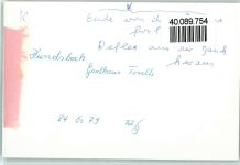 76596 W7564 Hundsbach , Baden FOTO KEINE AK Schwarzwälder Vesperplatte