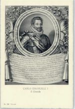 Carlo Emanuele I Adel Italien