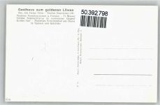 64711 W6124 Beerfelden , Odenw - Gasthaus zum goldenen Löwen