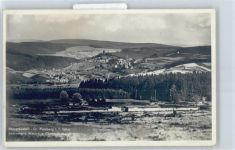 61389 W6384 Feldberg , Taunus - Berg Feld Baum Haus Panorama